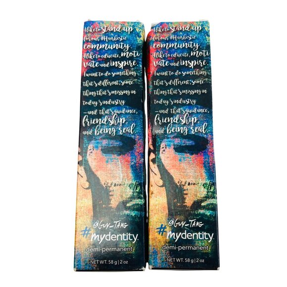 Guy Tang Mydentity Demi-Permanent Hair Color Rose Gold 7RG & 9RG 58g Each - Picture 1 of 3